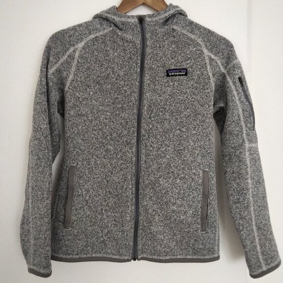 Patagonia Better Sweater Hoody Small Birch - Picture 2 of 5